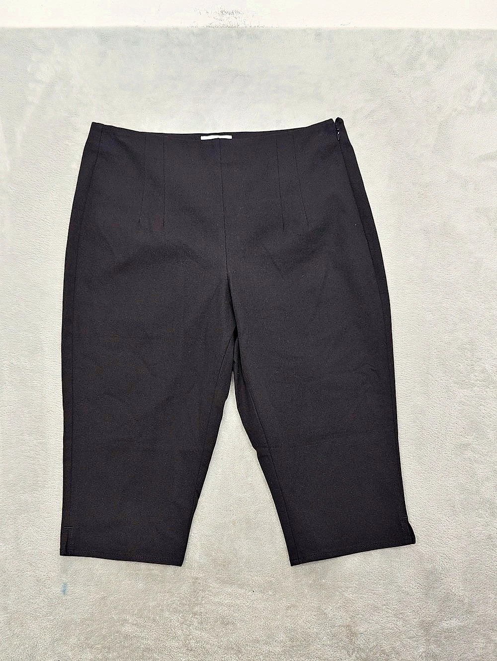 LOFT Outlet Cropped Pants in Black Size 8 New